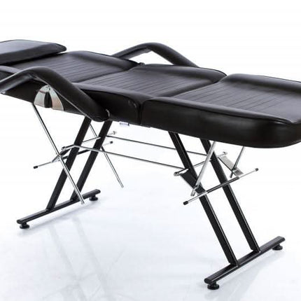Kosmetolog gultas - mechaninis, juodas - Beauty Kit