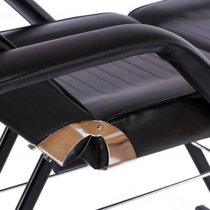 Kosmetolog gultas - mechaninis, juodas - Beauty Kit