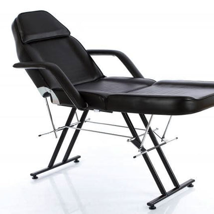 Kosmetolog gultas - mechaninis, juodas - Beauty Kit