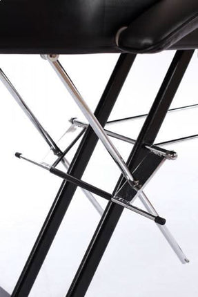 Kosmetolog gultas - mechaninis, juodas - Beauty Kit