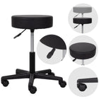 Kosmetologinė kėdutė HABYS TIMO Comfy Base k515, juoda