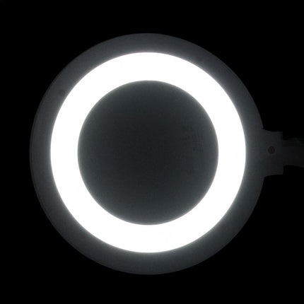 LED magnifying lamp ELEGANTE 6031 3D with clamp, white - photo 5