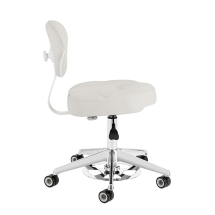 Kosmetologinė meistro kėdė AZZURRO 156-F BUMP-UP, pilka - detalės