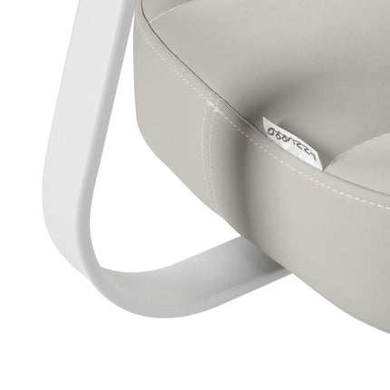 Kosmetologinė meistro kėdė AZZURRO 156-F BUMP-UP, pilka - nuotrauka 6