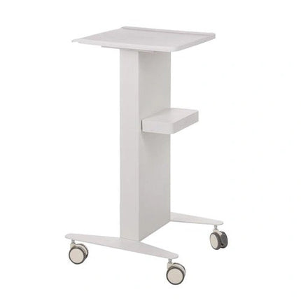 Kosmetologinė mobilioji spintelė BR-2211, balta – iš arti