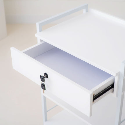 HABYS SORA Beauty Trolley with Lockable Drawer - another view