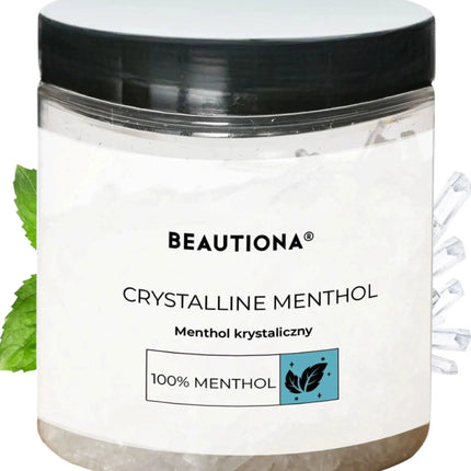 Kristalinis mentolis pirčiai, 100 g - Beauty Kit