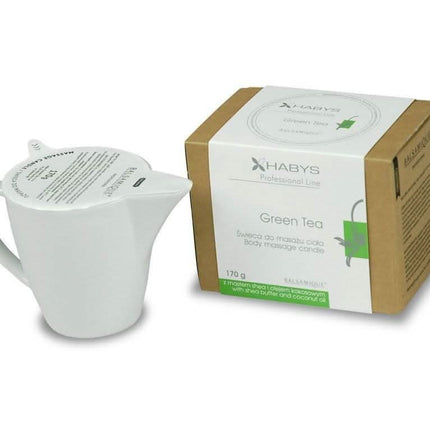 Kūno masažo žvakė - GREEN TEA, 170 g - Beauty Kit