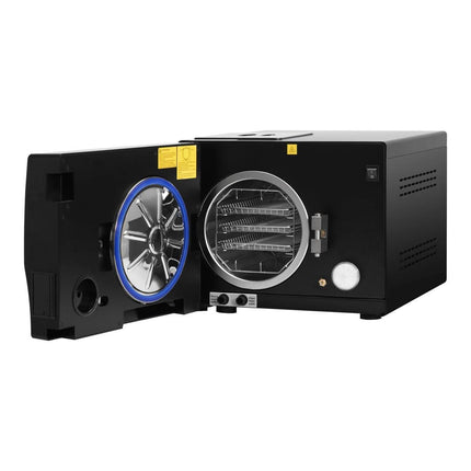 LAFOMED Standart Line black autoklavas LFSS12AA 12L, B medicininės klasės, su spausdintuvu - Beauty Kit