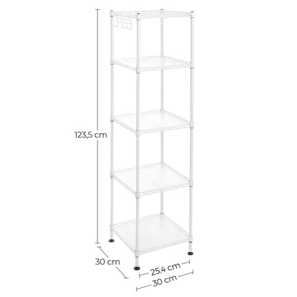 Lentyna LGR023W01, 30x30x123,5 cm. - Beauty Kit