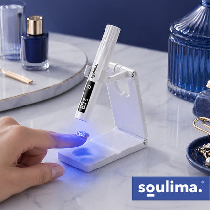 Портативная UV/LED лампа с держателем
