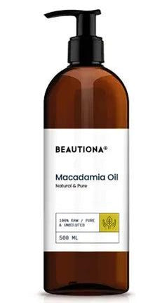 Makadamijų aliejus BEAUTIONA, 500 ml - Beauty Kit