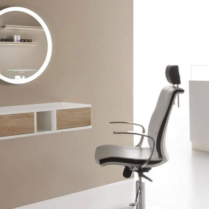 Makiažo veidrodis LED Make Up, balta spalva