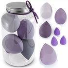 Makiažo kempinėlių rinkinys, 7 vnt tamsių spalvų - Beauty Kit