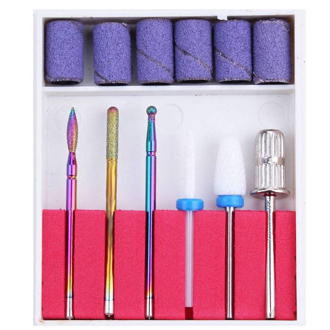 Manikiūro antgalių rinkinys, 12 vnt - Beauty Kit