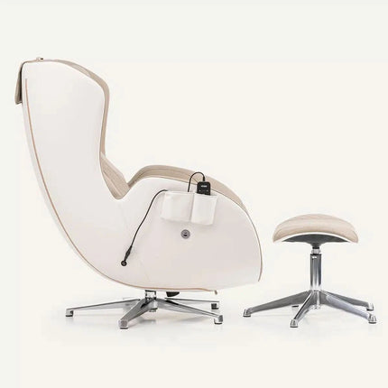 Masažinis krėslas iRest QL su pakoju, smėlio spalvos - Beauty Kit