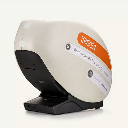 Masažinis krėslas iRest R-PASS, smėlio/juodos spalvos - Beauty Kit