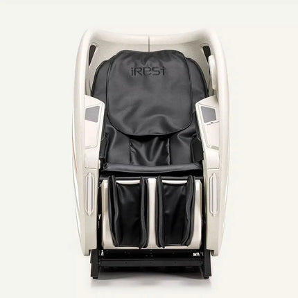 Masažinis krėslas iRest R-PASS, smėlio/juodos spalvos - Beauty Kit