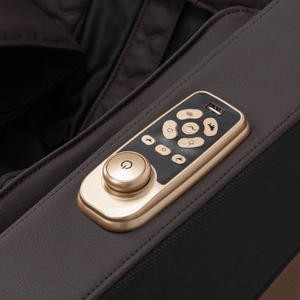 Masažinis krėslas Sakura Classic 306A su medžio imitacijos apdaila - Beauty Kit