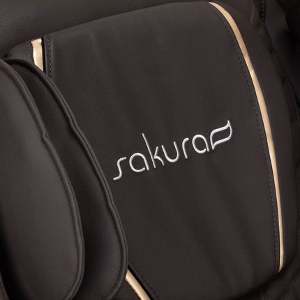 Masažinis krėslas Sakura Classic 306A su medžio imitacijos apdaila - Beauty Kit