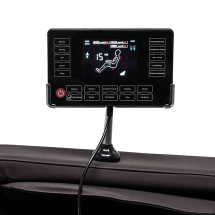 Masažinis krėslas Sakura Classic 306A su medžio imitacijos apdaila - Beauty Kit