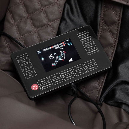 Masažinis krėslas Sakura Classic 306A su medžio imitacijos apdaila - Beauty Kit