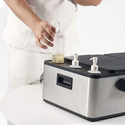 Masažo aliejaus ir akmenų šildytuvas - Beauty Kit