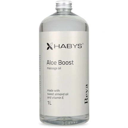 Masažo aliejus ALOE BOOST, 1000 ml – iš arti