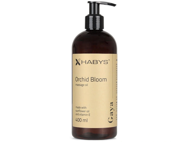 Masažo aliejus HABYS GAYA Orchid Bloom, 400 ml