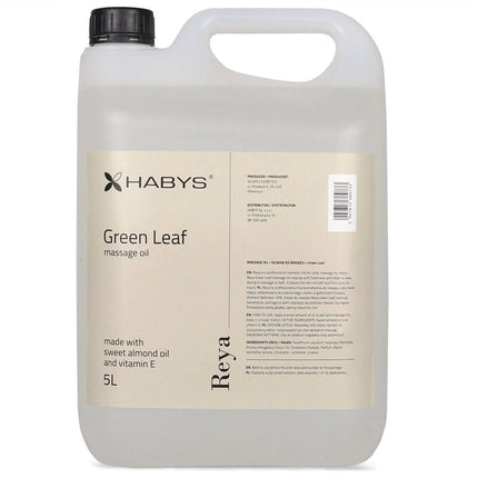 Masažo aliejus HABYS Green Leaf, 5000 ml