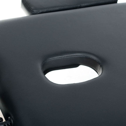 Masažo ir reabilitacijos stalas BS-523, juodas - Beauty Kit