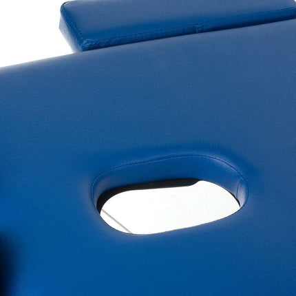 Masažo ir reabilitacijos stalas BS-523, mėlynas - Beauty Kit