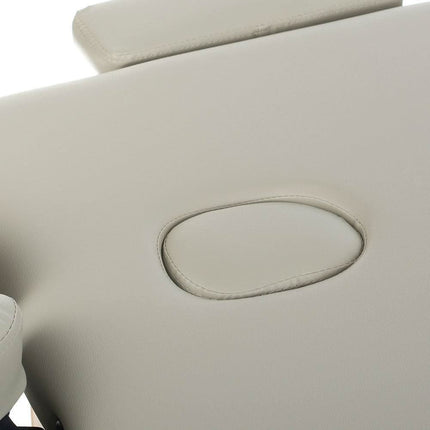 Masažo ir reabilitacijos stalas BS-523, pilkas - Beauty Kit