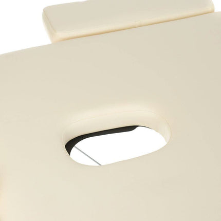 Masažo ir reabilitacijos stalas BS-723, kreminis - Beauty Kit