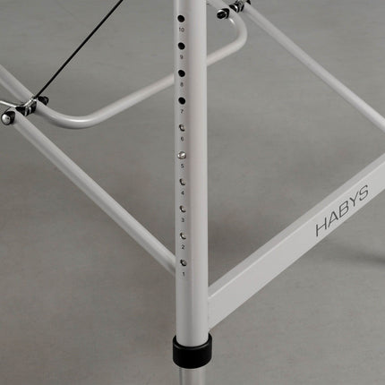 Habys AERO masažo gultas vinyl apmušalu – patvarus ir ergonomiškas sprendimas masažo studijoms