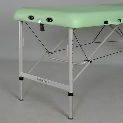 Masažo stalas AERO 70 cm VINYL FLEX K022, žalias - Beauty Kit