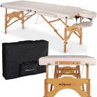 Masažo stalas AURA MATT TOUCH K101, smėlio spalvos (64 cm pločio) - Beauty Kit