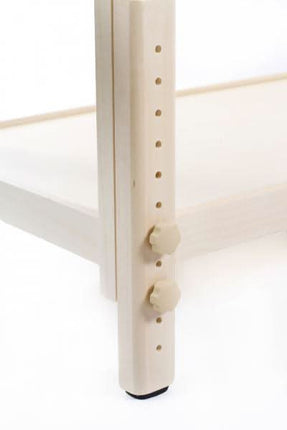 Masažo stalas Classic-Flat, pilkas - Beauty Kit