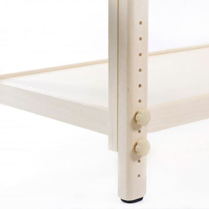 Masažo stalas Classic-Flat, pilkas - Beauty Kit