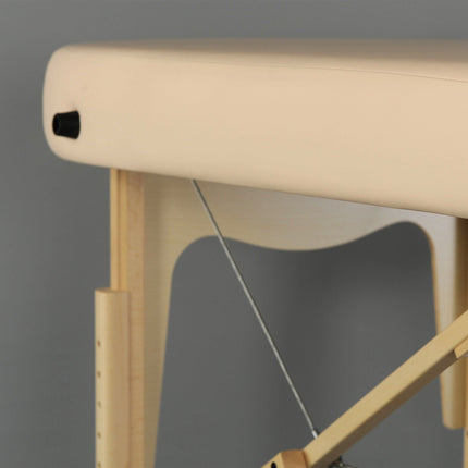 Masažo stalas ELZA K607, smėlio spalvos + papildomi priedai - Beauty Kit