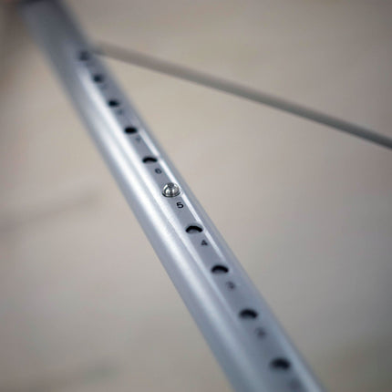 Masažo stalas PANDA CRANIO-SACRAL 80 cm Vinyl Flex K029, pilkas - Beauty Kit