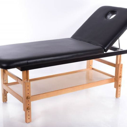 Masažo stalas salonui Comfort, juodas - Beauty Kit
