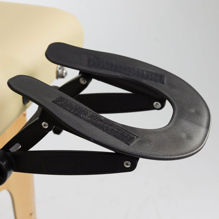 Masažo stalas SOFIA LIGHT COMFY BASE K533, smėlio spalvos + papildomi priedai - Beauty Kit