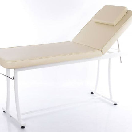 Masažo stalas Steel-2, kreminės spalvos - Beauty Kit