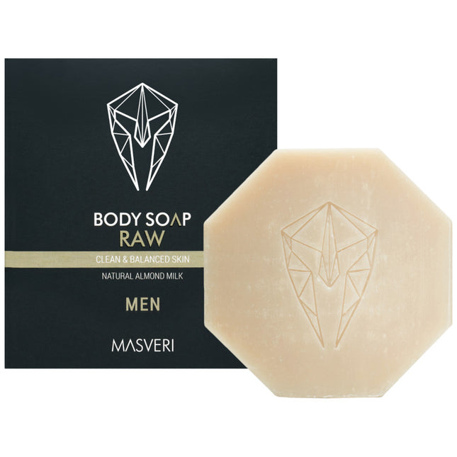 Masveri Body Soap natūralus kūno muilas RAW, 100 g