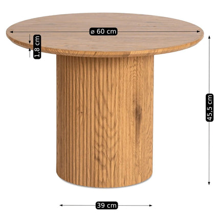 MAYLIN Ąžuolinis stalas - Beauty Kit