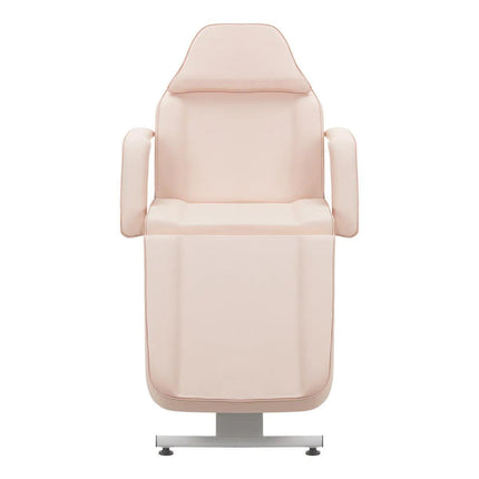 Mechaninis kosmetologinis gultas BASIC 202 su stalčiais, rožinis - Beauty Kit