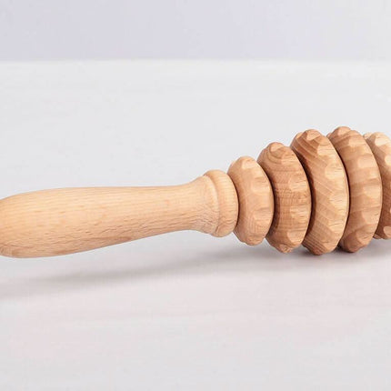 Medinis kūno masažo volelis, ritinio formos - Beauty Kit