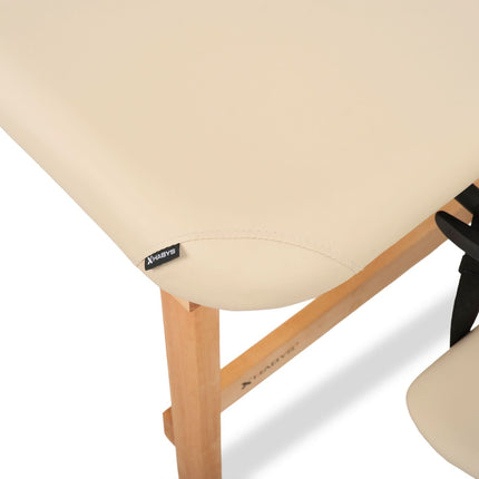 Wooden Massage Couch HABYS NEXA, Beige - close-up