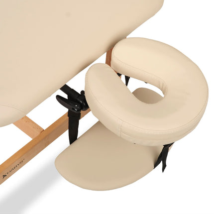 Wooden Massage Couch HABYS NEXA, Beige - another view
